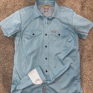 Ariat Rebar Breathable Short Sleeve Button Down Shirt